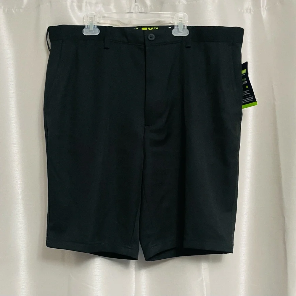 Haggar Mens Active Flex Tech ShortCasual Shorts - Picture 6 of 9